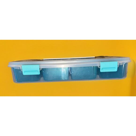 Plastic Tote Storage Box Grandma’s Snackle Box EUC Great Gift For Grandma Shares - Picture 4 of 5